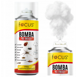 FOCUS Insektenvernebler 400 ml gegen Bettwanzen Kakerlaken Spinnen Flöhe und Motten