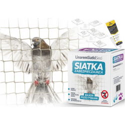 Katzen- und Vogelschutznetz 6x3 m inklusive Zubehör
