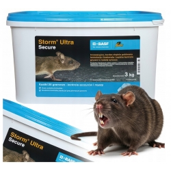 Storm Ultra Köderblock 3 kg von BASF – blaue Köderblöcke gegen Ratten und Mäuse, professionelle Nagetierbekämpfung im In