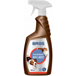 BROS Hunde- und Katzenabwehr Spray 500 ml – Fernhaltemittel für Hunde und Katzen