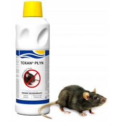 Rattengift flüssig, Mäusegift flüssig, TOXAN 1L, Bromadiolon Köder, Nagerbekämpfung, Ratten bekämpfen, Mäuse bekämpfen,