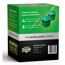 Produktverpackung der NO PEST Schneckenfalle 2er Set