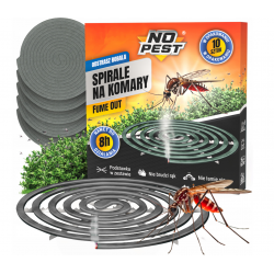 NO PEST Mückenspiralen 10 Stück mit Metallständern