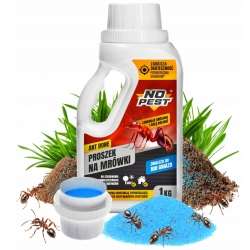 NO PEST Ameisenbekämpfungspulver 1 kg gegen Ameisen im Haus und Garten