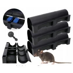 Deratisierungsstation Rattenköderstation Mäuseköderstation Köderbox Ratten Köderbox Mäuse Rattenfalle Box Mäusefalle Box