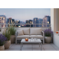 Citronella Kerze für Balkon und Wohnbereich