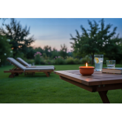 Citronella Duftkerze für Garten, Camping und Outdoor-Bereich