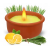 NO PEST Citronella Duftkerze in Terracotta-Schale gegen Mücken