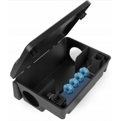 Köderbox mit Köderhalter für Mäuse und Ratten