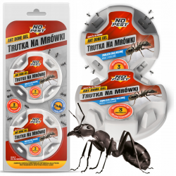 NO PEST Ameisenköder Gel 2 Stück mit Domino-Effekt gegen Ameisen