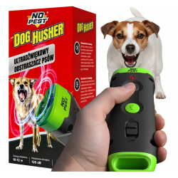 NO PEST Hundeabwehrgerät mit Ultraschall zur sicheren Hundeabwehr