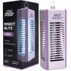 NO PEST LUMEO UV-Insektenlampe mit Lavendelduft