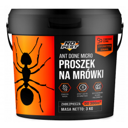 NO PEST Ameisenpulver 3 kg gegen Ameisen und Ameisennester