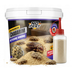 NO PEST Chabarim 1 kg Vulkanmineral-Puder gegen Bettwanzen