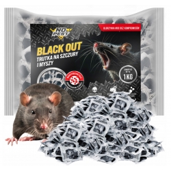 No Pest Black Out Brodifacoum Paste 1 kg starkes Rattengift gegen Mäuse und Ratten