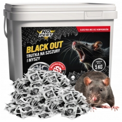No Pest, Black Out, Brodifacoum, 0,05g, Paste