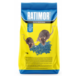 RATIMOR Rattenköder 1 kg mit Brodifacoum
