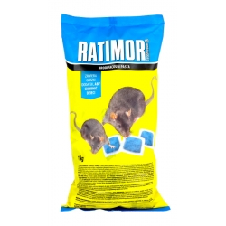 RATIMOR Brodifacoum Paste 1 kg – rat and mouse bait for rodent control
