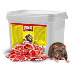 Ratimor, BROMADIOLON, Paste, Rattengift, Mäusegift,